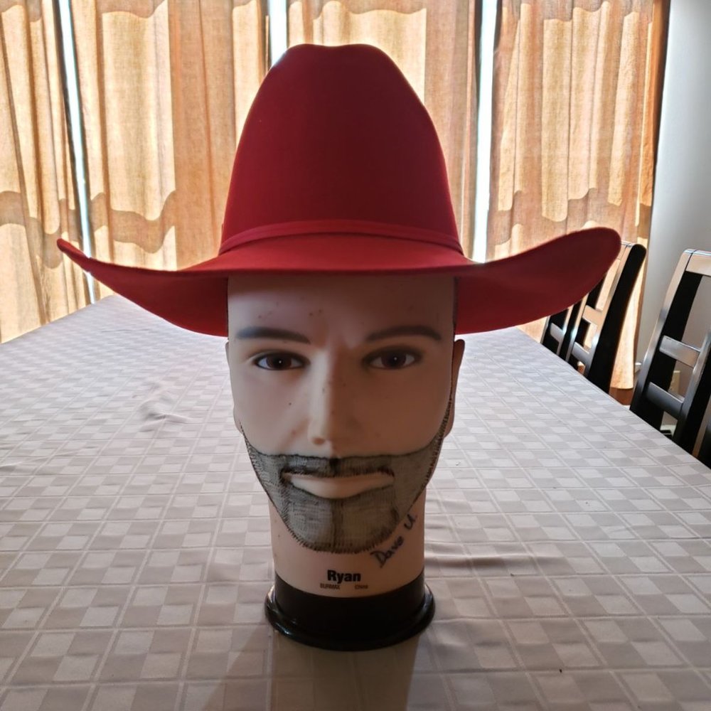 Bailey 4x Angora Cowboy Hat RED 6 5/8